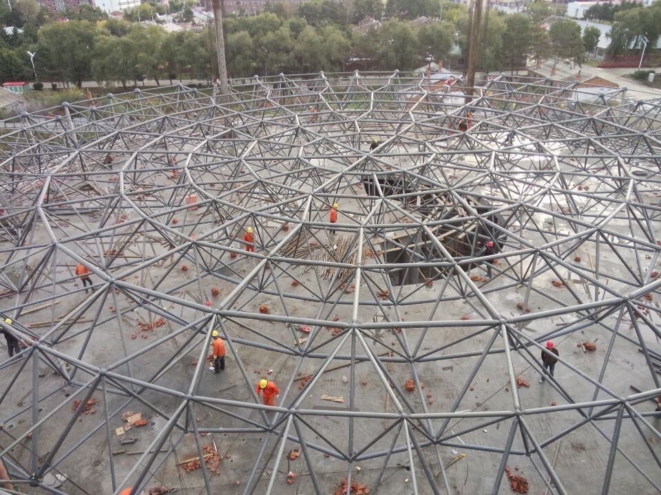 鹿泉全民健身中心网架